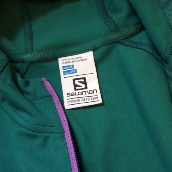 Salomon light jacket or warm layer. - Picture 3 of 8